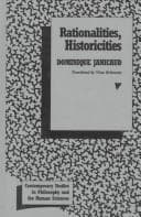 Tapa de Rationalities, historicities