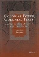 Tapa de Colonial power, colonial texts