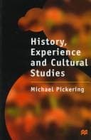 Tapa de History, experience and cultural studies
