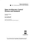 Tapa de Open architecture control systems and standards