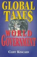 Tapa de Global taxes for world government