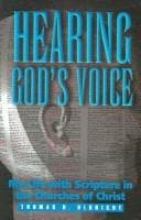 Tapa de Hearing God's voice