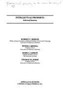 Tapa de Intellectual property in the new technological age
