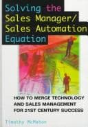 Tapa de Solving the sales manager/sales automation equation