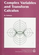 Tapa de Complex variables and transform calculus
