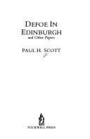 Tapa de Defoe in Edinburgh and other papers