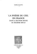 Tapa de La poésie du ciel en France dans la seconde moitié du seizième siècle