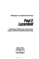 Tapa de Paul F. Lazarsfeld