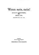 Tapa de Wenn nein, nein!