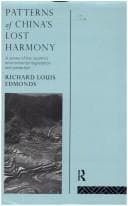 Tapa de Patterns of China's lost harmony