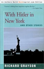 Tapa de With Hitler in New York