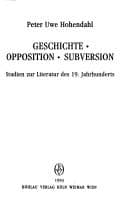 Tapa de Geschichte, Opposition, Subversion