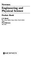 Tapa de Newnes engineering and physical science pocket book