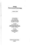 Tapa de Energy resources and technology
