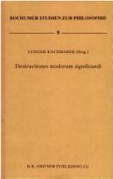 Tapa de Destructiones modorum significandi