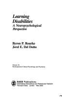 Tapa de Learning disabilities