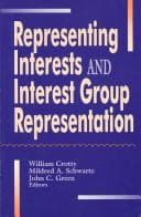 Tapa de Representing interests and interest group representation