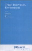Tapa de Trade, innovation, environment