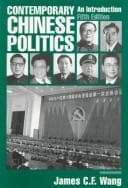 Tapa de Contemporary Chinese politics