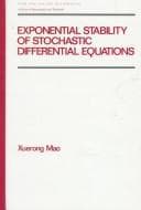 Tapa de Exponential stability of stochastic differential equations