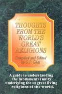 Tapa de Thoughts from the world's great religions
