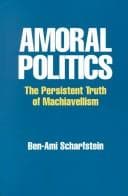 Tapa de Amoral politics