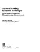 Tapa de Manufacturing systems redesign
