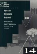 Tapa de Rapid urban environmental assessment