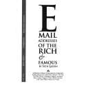 Tapa de E-Mail addreses of the rich & famous