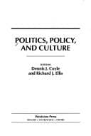 Tapa de Politics, policy, and culture