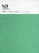 Tapa de Children's health and achievement in school
