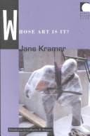 Tapa de Whose art is it?