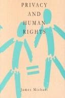 Tapa de Privacy and human rights