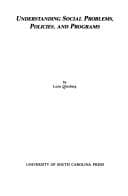 Tapa de Understanding social problems, policies, and programs