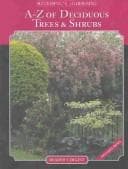 Tapa de A-Z of deciduous trees & shrubs
