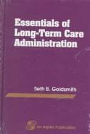 Tapa de Essentials of long-term care administration