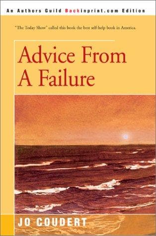 Tapa de Advice from a failure