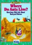 Tapa de Where do ants live?