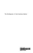 Tapa de The development of Arab-American identity