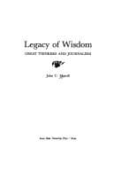 Tapa de Legacy of wisdom