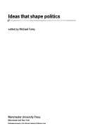 Tapa de Ideas That Shape Politics