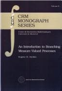 Tapa de An introduction to branching measure-valued processes