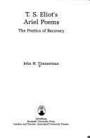 Tapa de T.S. Eliot's Ariel poems