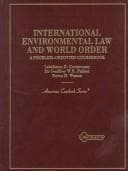 Tapa de International environmental law and world order