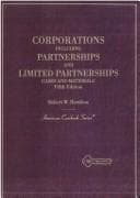Tapa de Cases and materials on corporations, including partnerships and limited partnerships