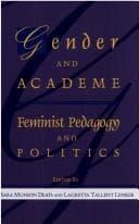 Tapa de Gender and Academe