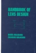 Tapa de Handbook of lens design