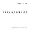 Tapa de Beatrice Mandelman, Taos modernist
