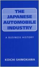 Tapa de The Japanese automobile industry