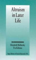 Tapa de Altruism in later life